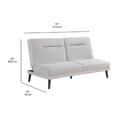 Sofa convertible - taupe