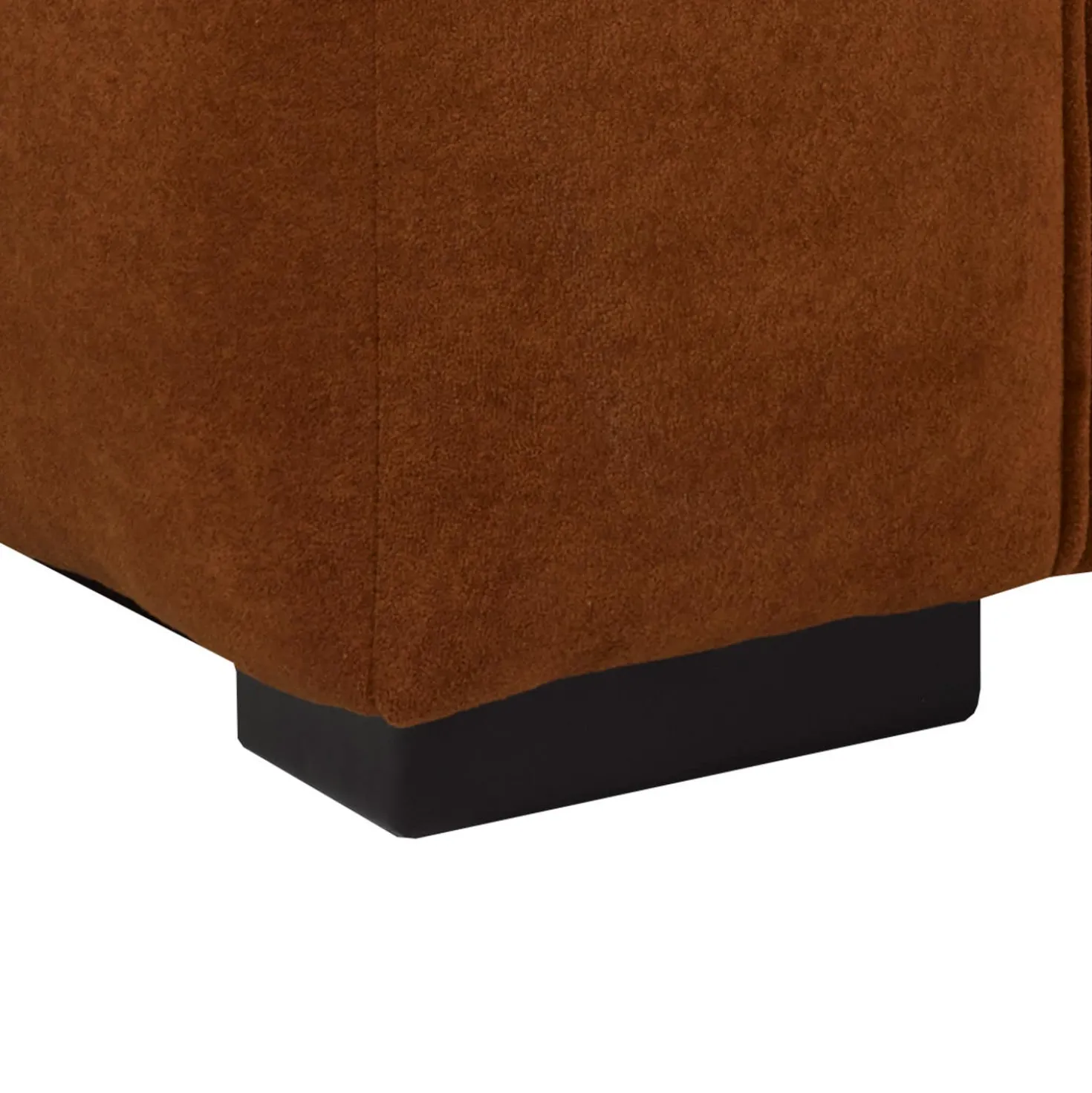 Sofa de style guimauve - rouille