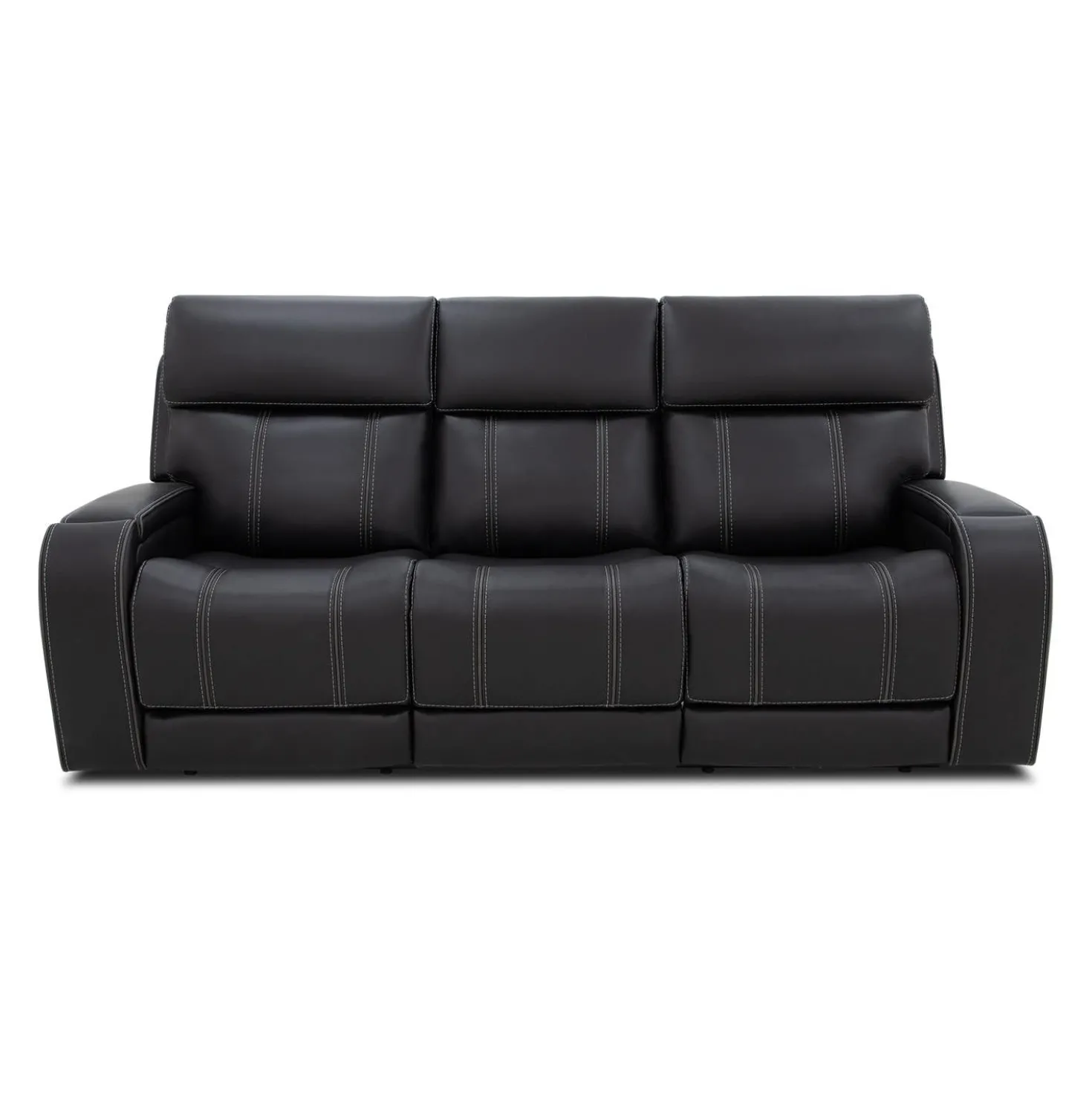 Sofa inclinable électrique avec appuis-tête ajustables, siège rabattable et système de son immersif