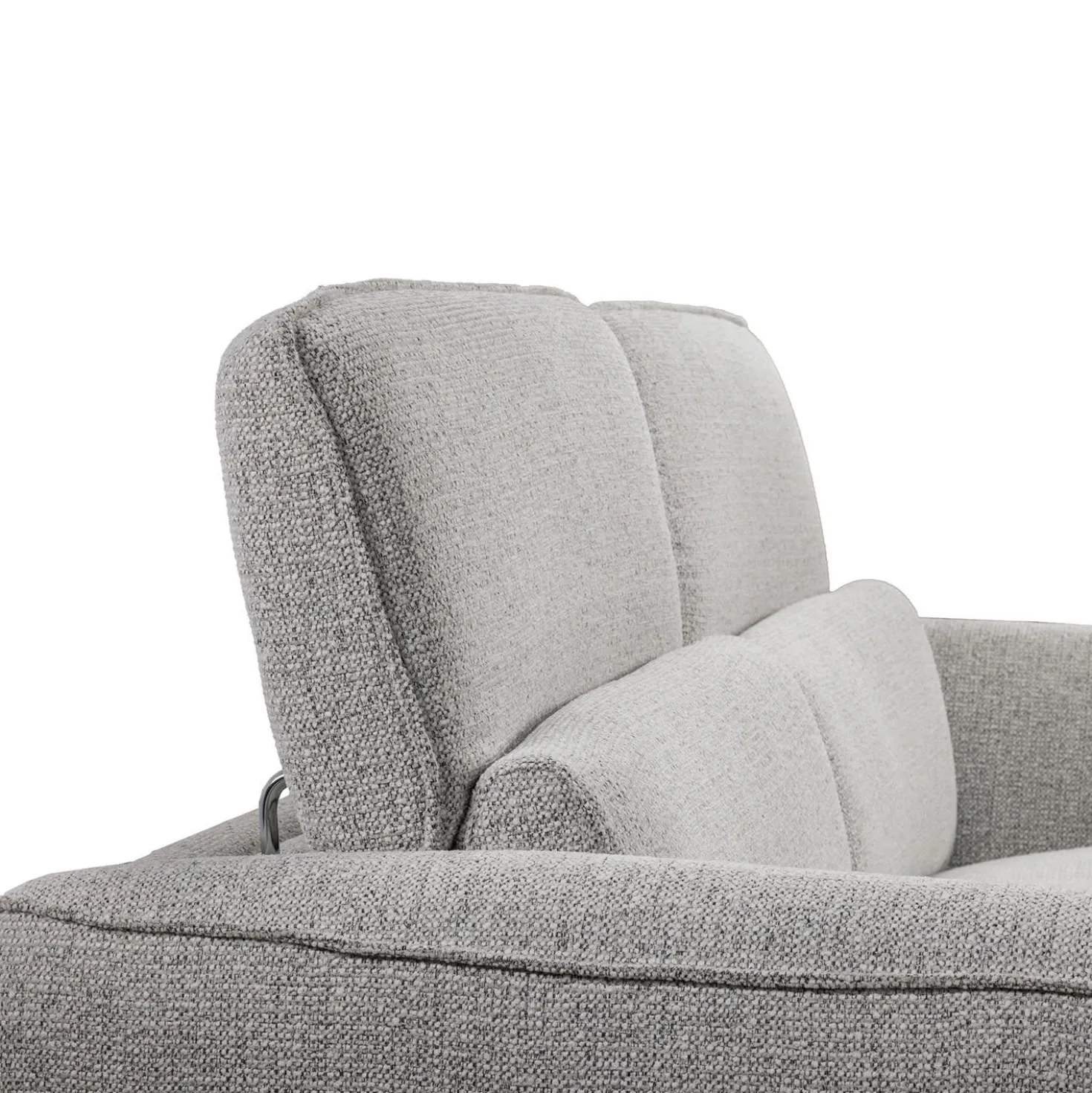 Sofa électrique inclinable avec appuis-tête ajustables - tissu