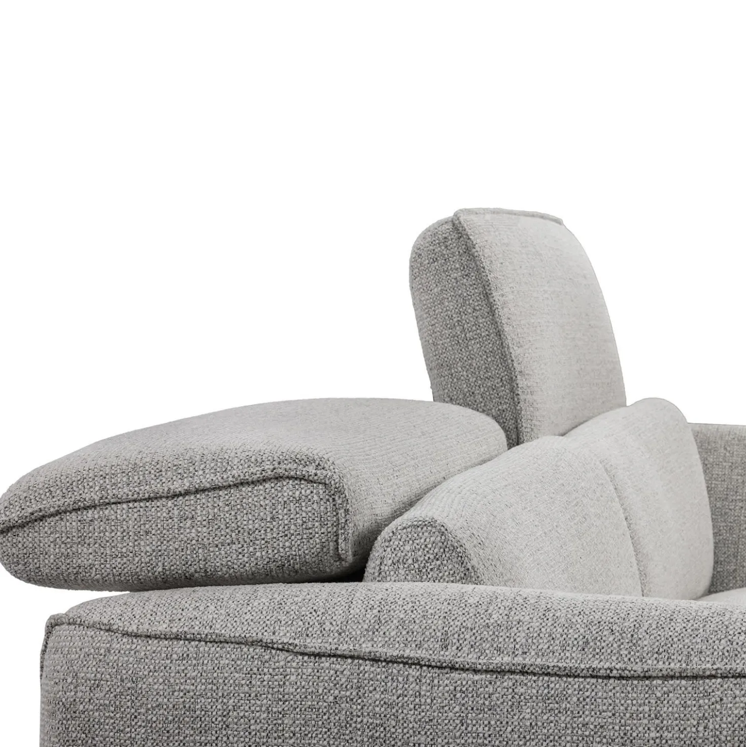 Sofa électrique inclinable avec appuis-tête ajustables - tissu