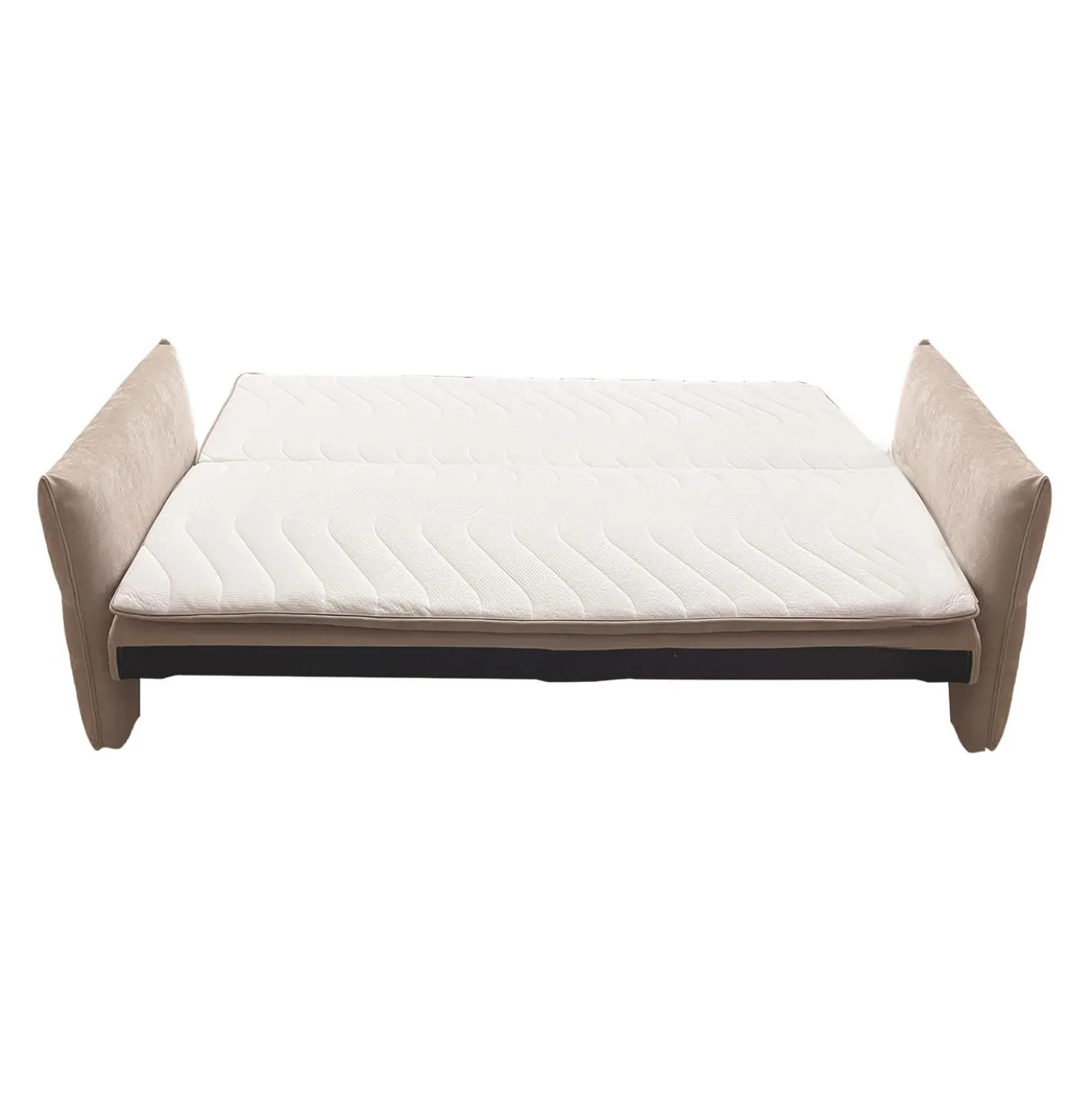 Sofa-lit avec rangement - beige