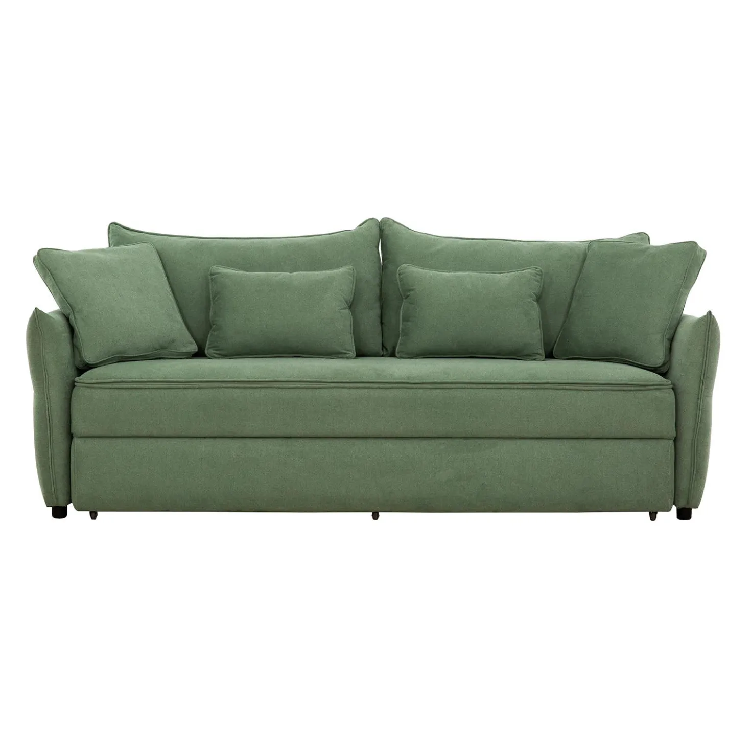 Sofa-lit avec rangement - vert