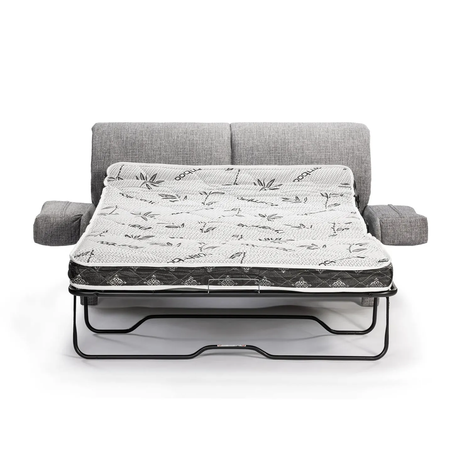 Sofa-lit compact- gris foncé