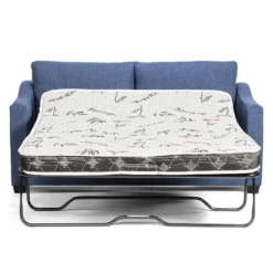 Sofa-lit double - bleu
