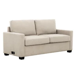 Sofa-lit format double avec prises USB