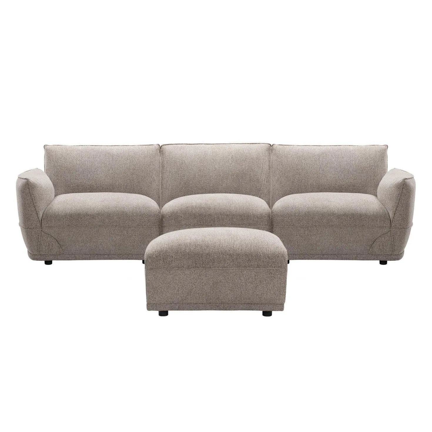 Sofa modulaire avec ottoman - 4 mcx