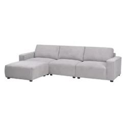 Sofa modulaire avec ottoman - 4 mcx