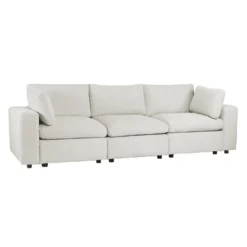 Sofa modulaire beige - 5 mcx