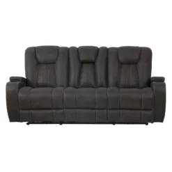 Sofa modulaire inclinable avec dossier rabattable et porte-gobelets - 3 mcx