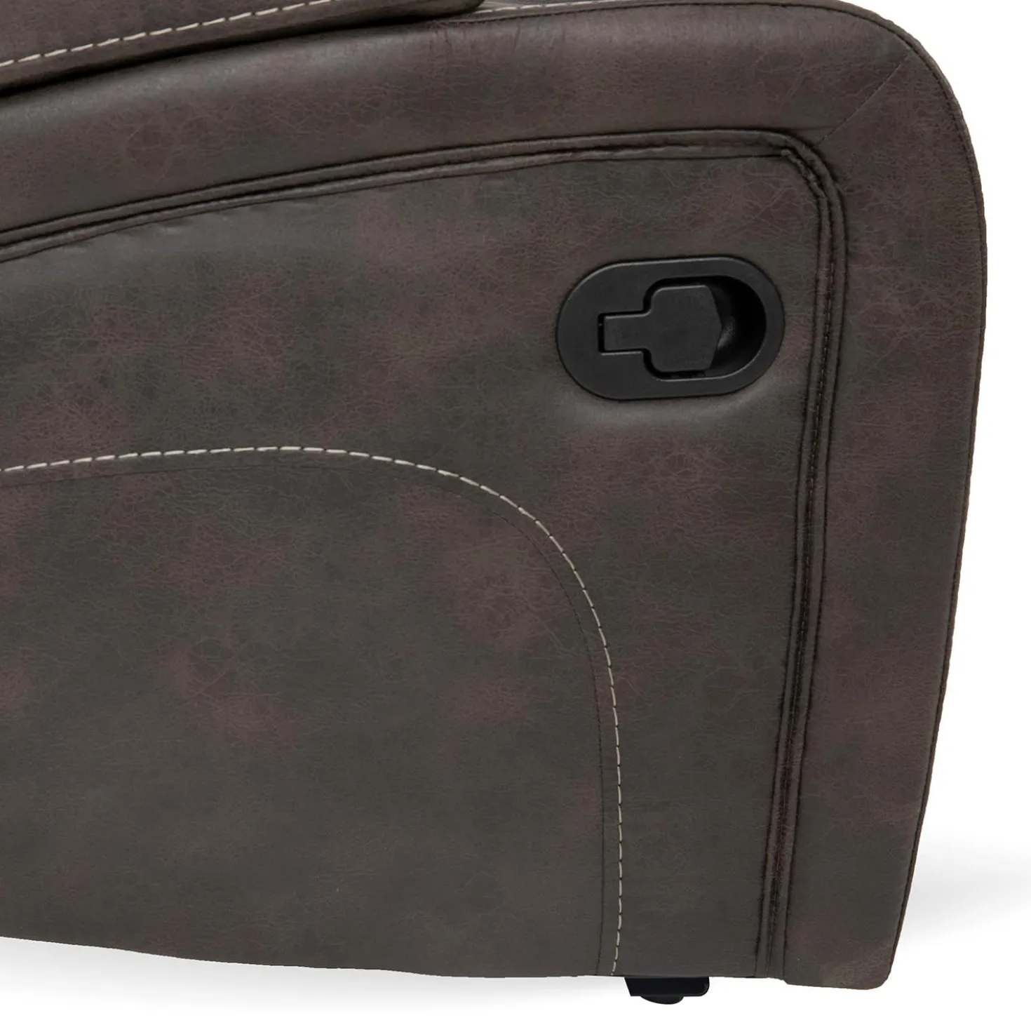 Sofa modulaire inclinable avec dossier rabattable et porte-gobelets - 3 mcx