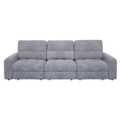 Sofa modulaire électrique avec sièges coulissants - 3 mcx