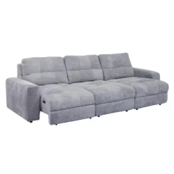 Sofa modulaire électrique avec sièges coulissants - 3 mcx