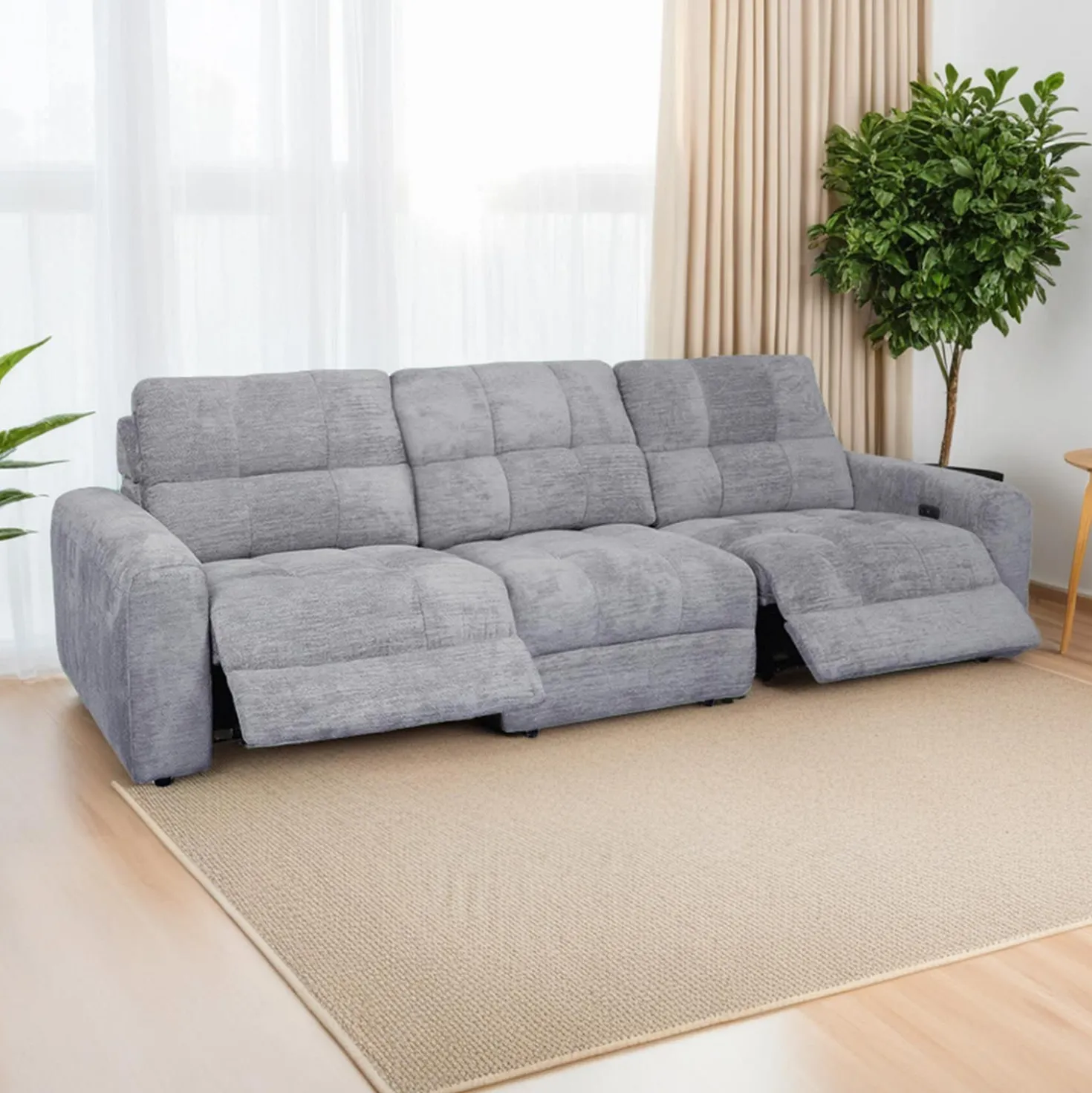 Sofa modulaire électrique inclinable- 3 mcx