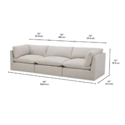 Sofa modulaire - 3 mcx