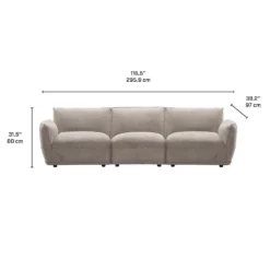 Sofa modulaire - 3 mcx