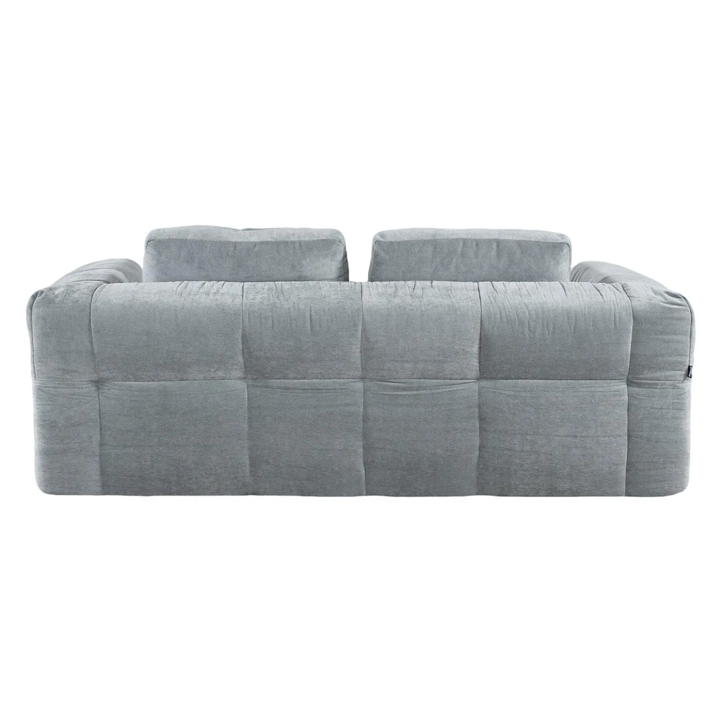 Sofa roulé et compressé dans une boite