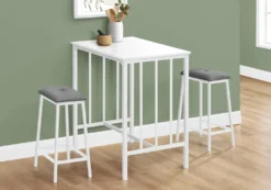 Table avec 2 tabourets hauteur comptoir
