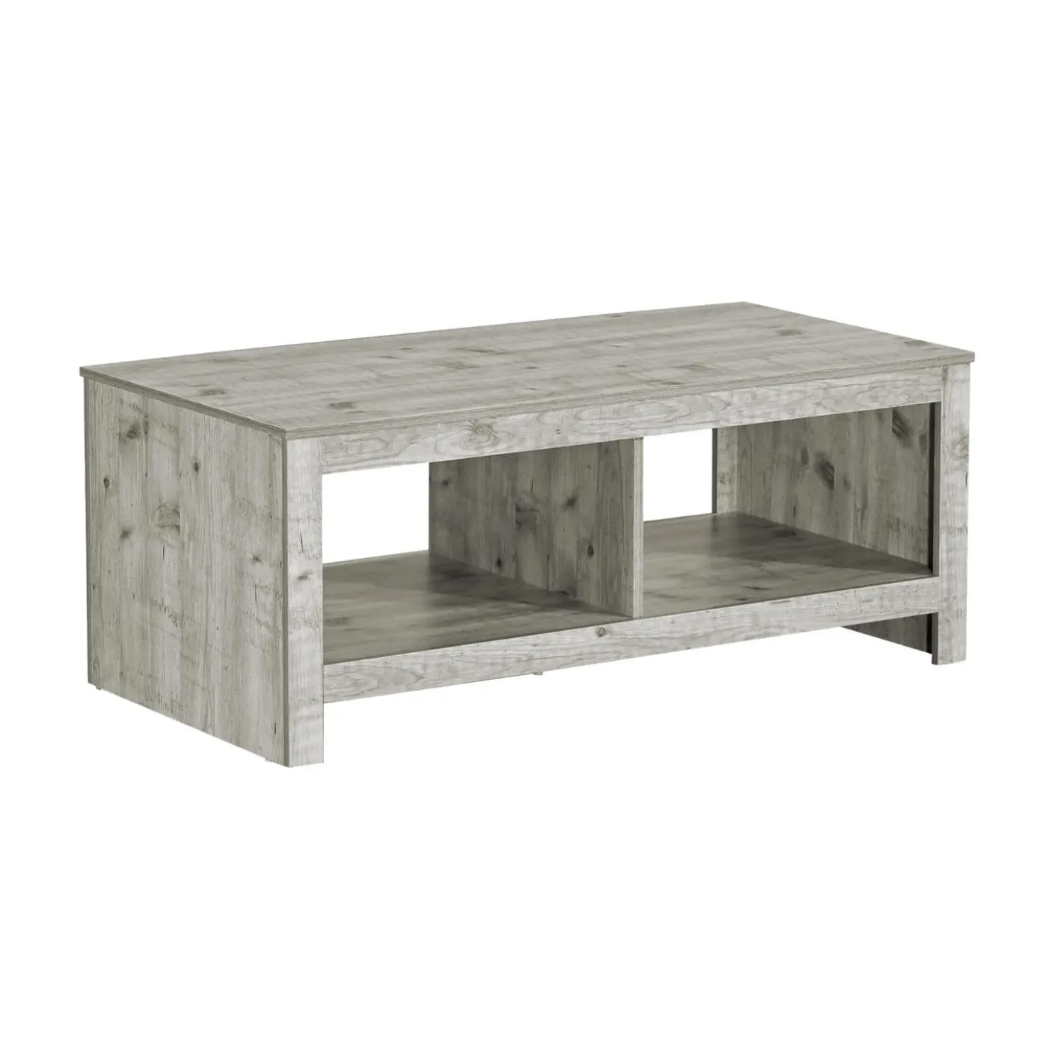 Table à café rectangulaire avec rangement 44" - Monarch