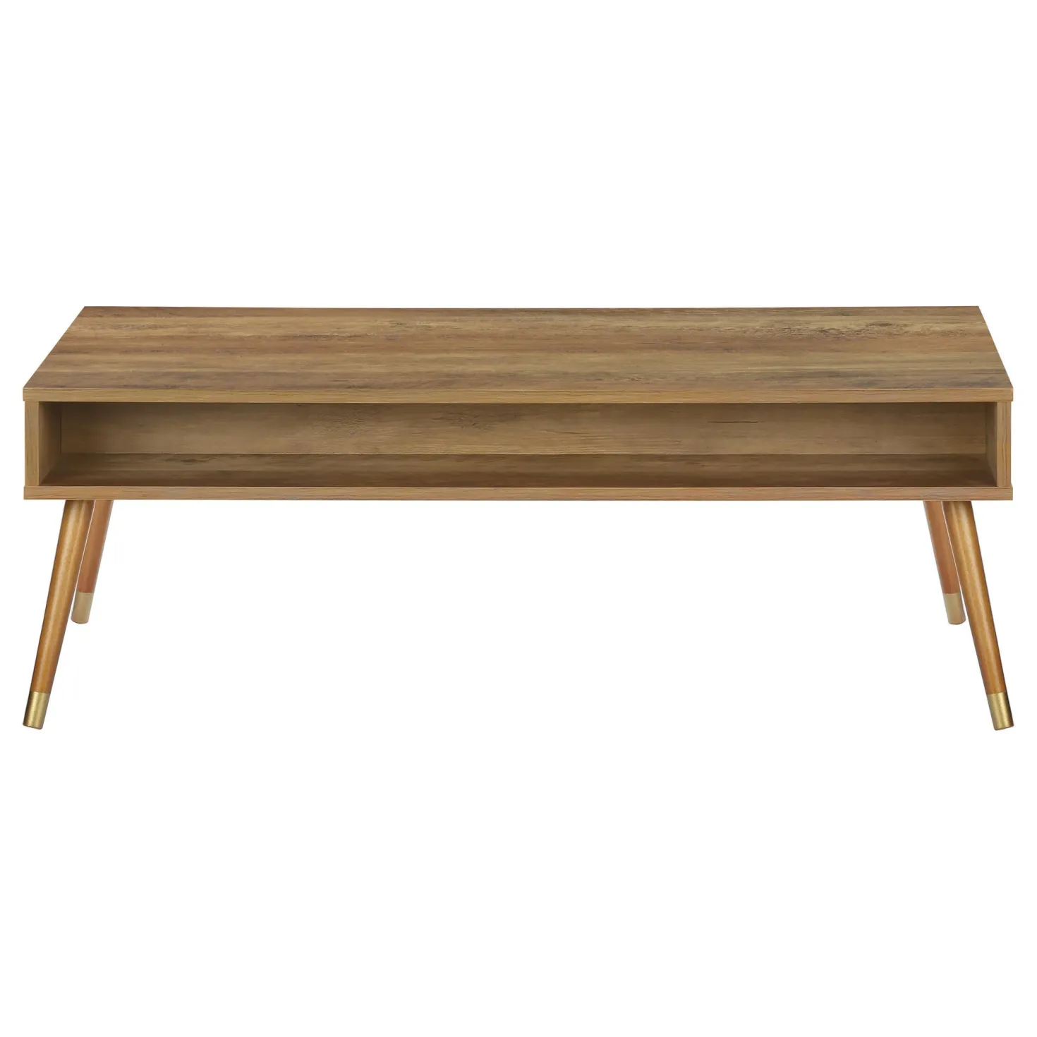 Table à café rectangulaire avec rangement - Monarch