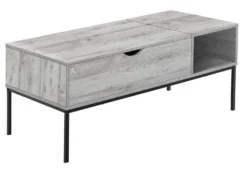 Table à café rectangulaire avec rangement - Monarch
