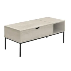 Table à café rectangulaire avec rangement - Monarch