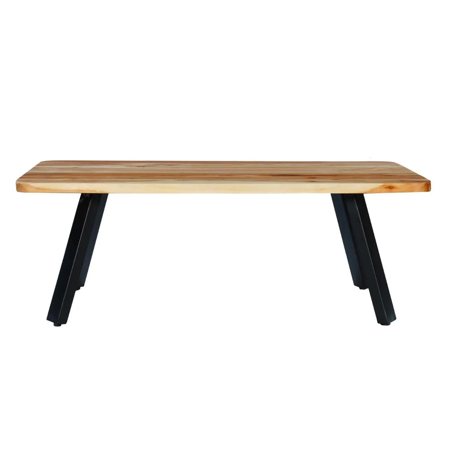 Table à café rectangulaire en bois massif