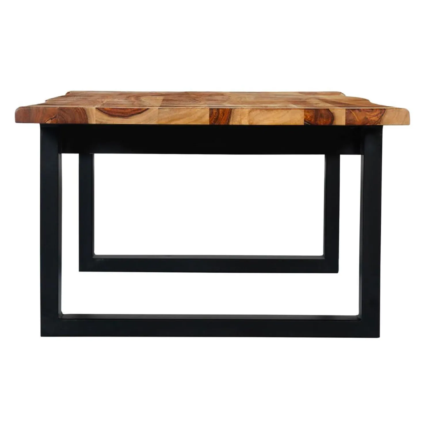 Table à café rectangulaire en bois massif