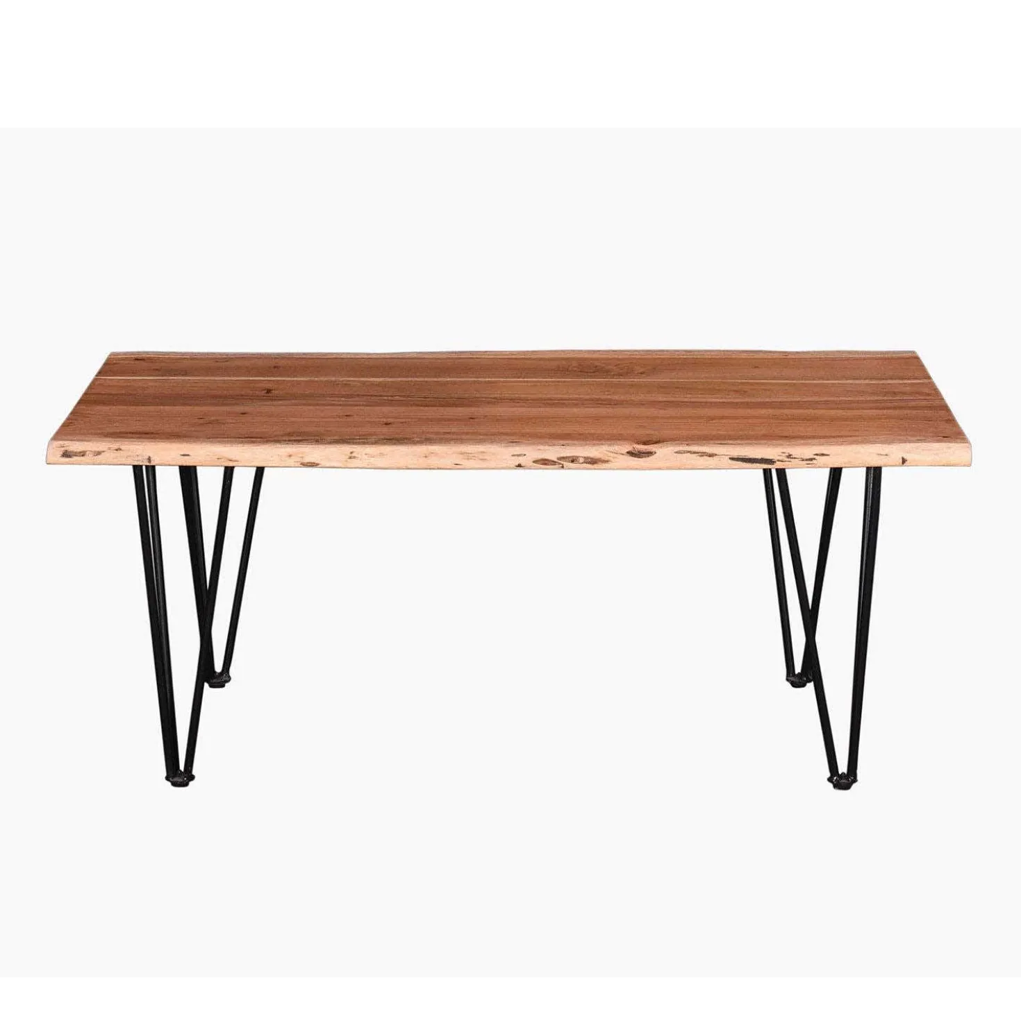 Table à café rectangulaire en bois massif