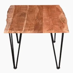 Table à café rectangulaire en bois massif
