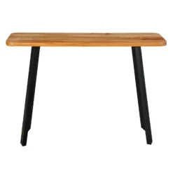 Table console en bois massif