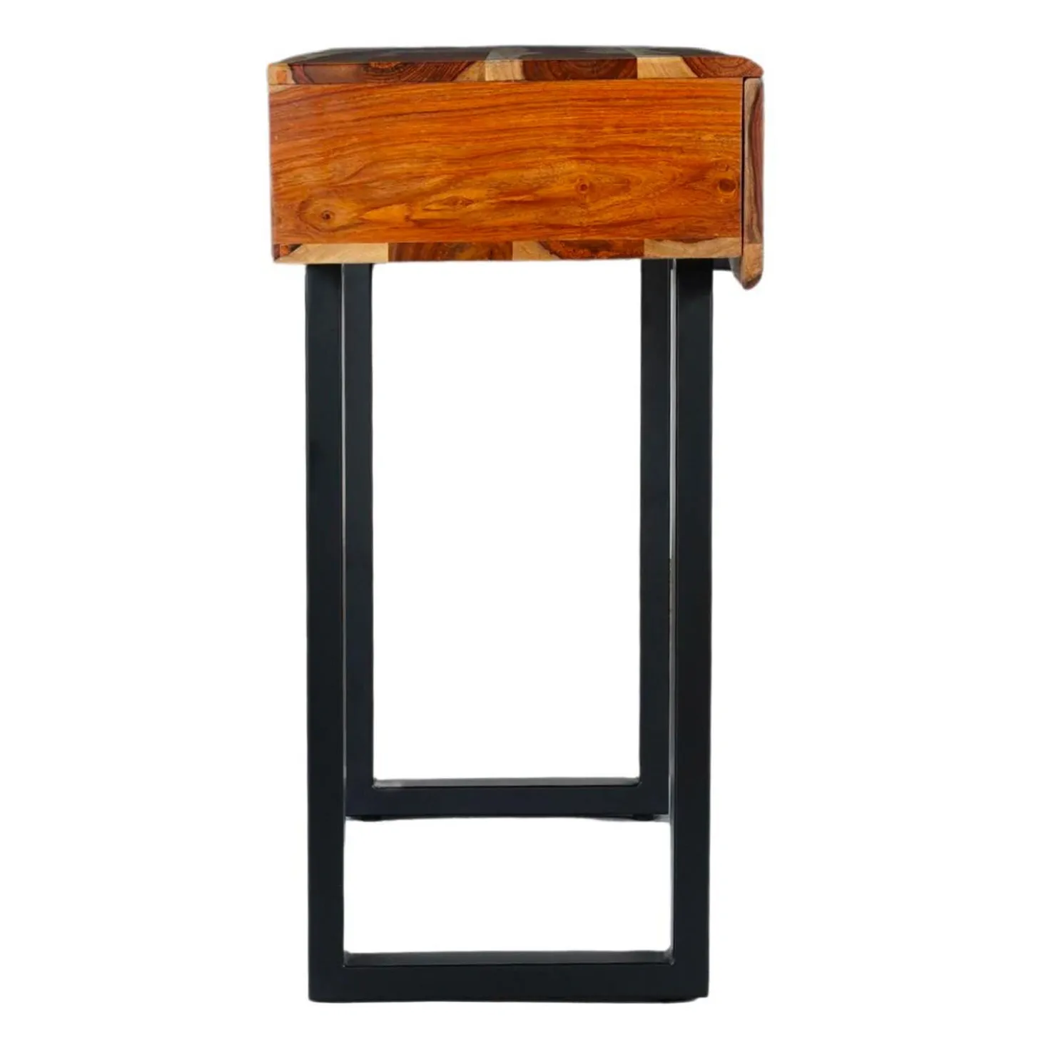 Table console en bois massif