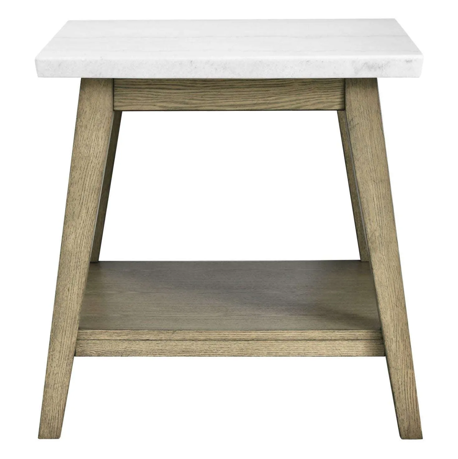 Table d’appoint avec plateau en marbre blanc