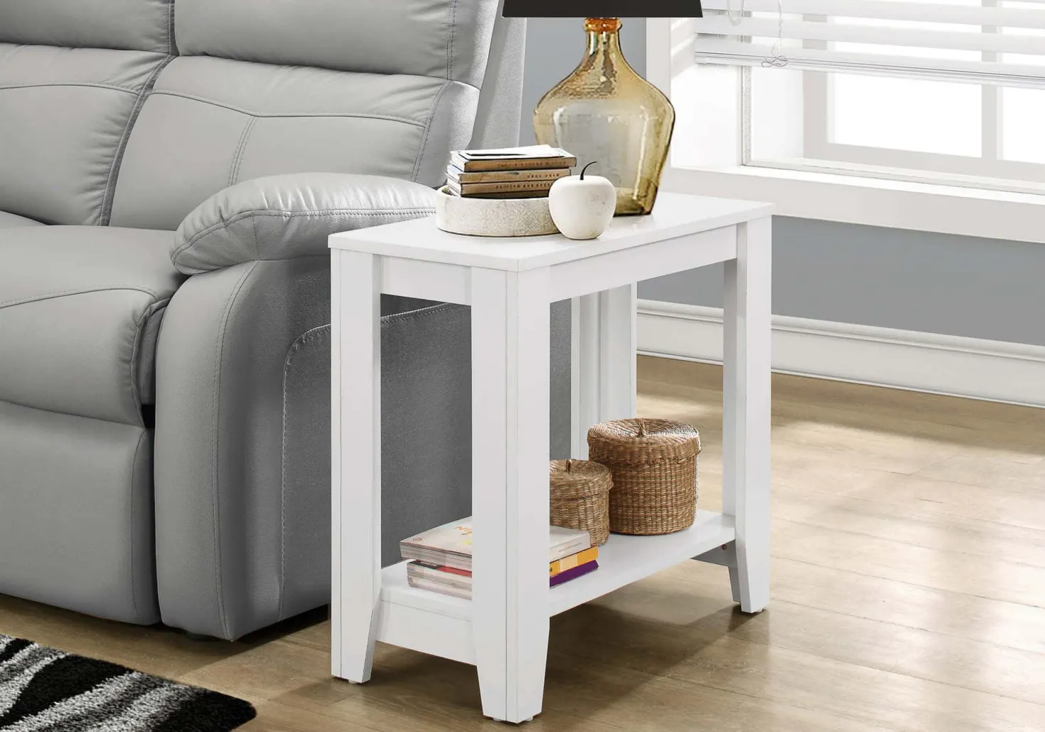 Table d'appoint - blanc - Monarch