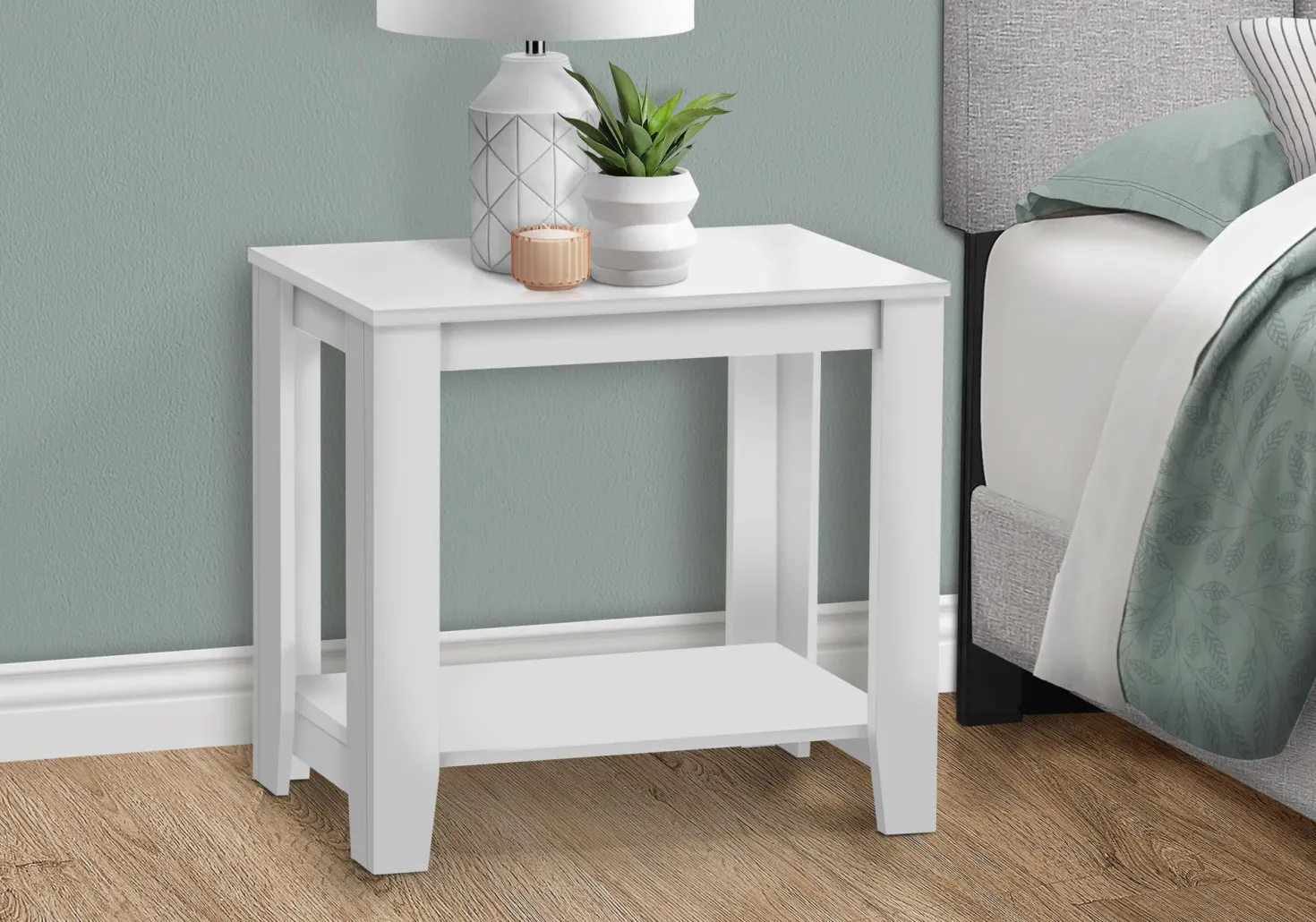 Table d'appoint - blanc - Monarch