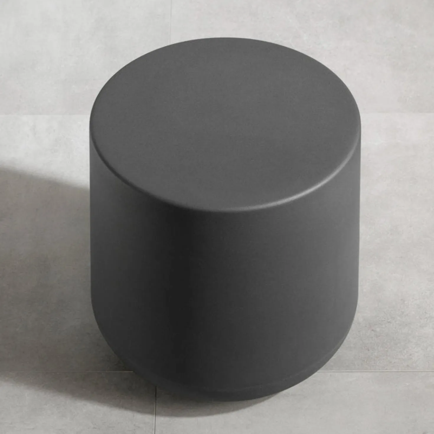 Table d'appoint de jardin ronde