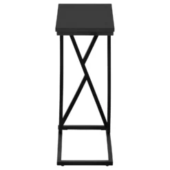 Table d'appoint en c - base avec motif des triangles asymétriques, rectangul - Monarch