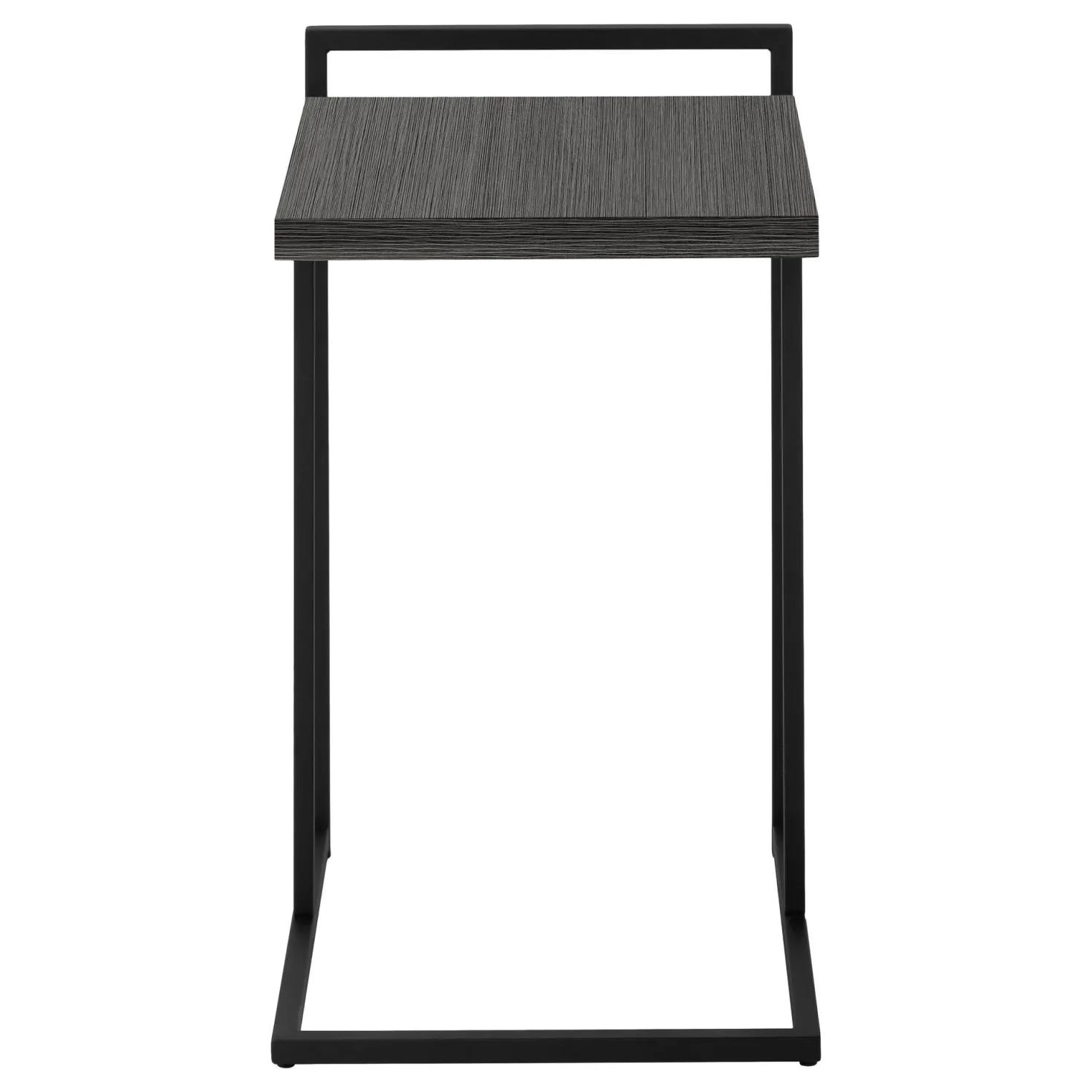 Table d'appoint en forme de c - dessus de panneau épais, large, rectangulai - Monarch