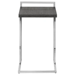 Table d'appoint en forme de c - dessus de panneau épais, large, rectangulai - Monarch
