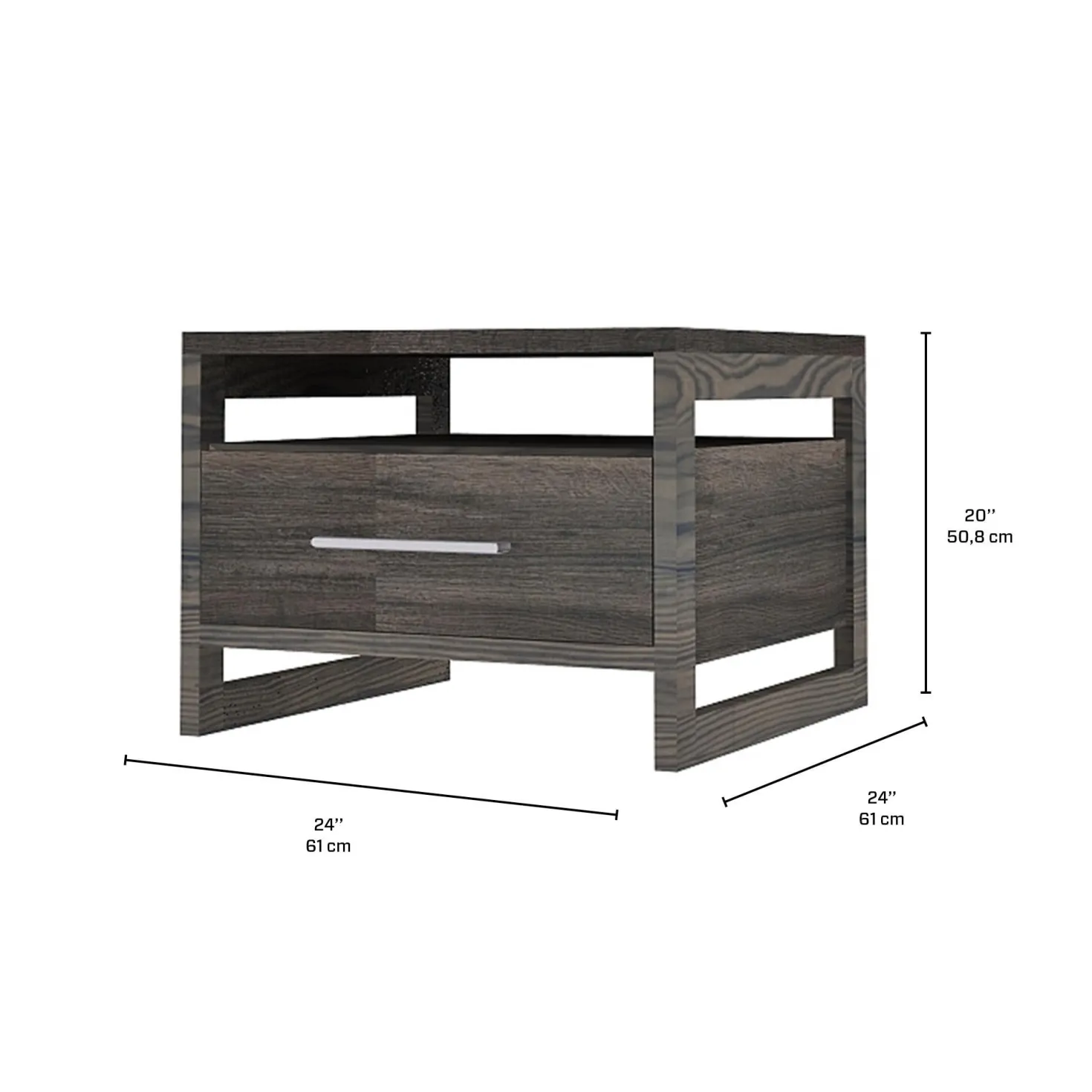 Table d’appoint - gris