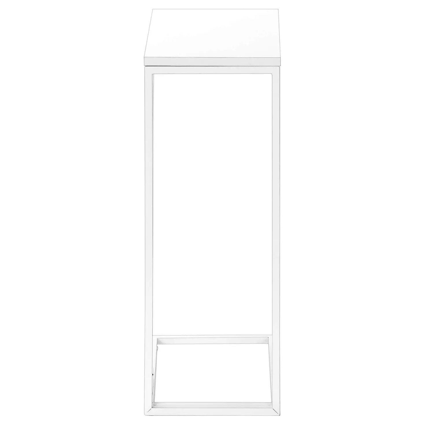 Table d'appoint - 25"H, blanc, métal blanc - Monarch