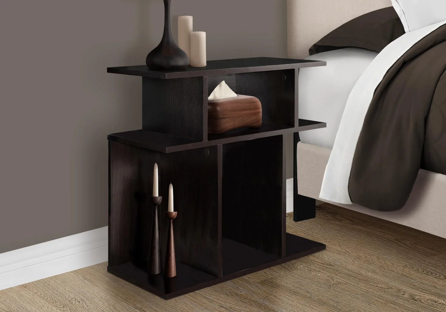 Table d'appoint - 24"H, espresso - Monarch