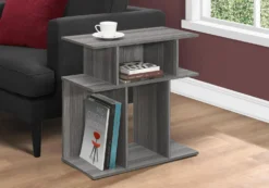 Table d'appoint - 24"H, gris - Monarch