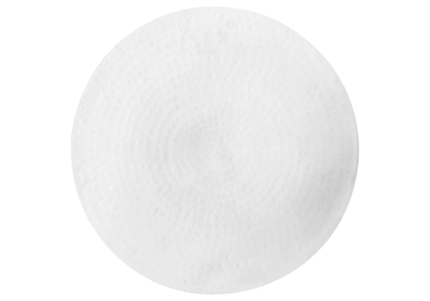 Table d'appoint - 22"H, table de bout drum métal blanc - Monarch