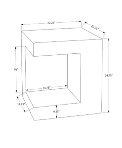 Table d'appoint intérieur ou extérieur 25