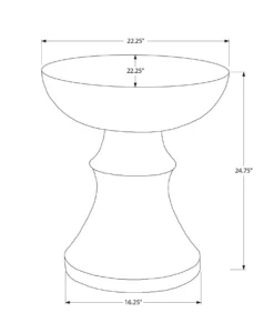 Table d'appoint intérieur ou extérieur 25