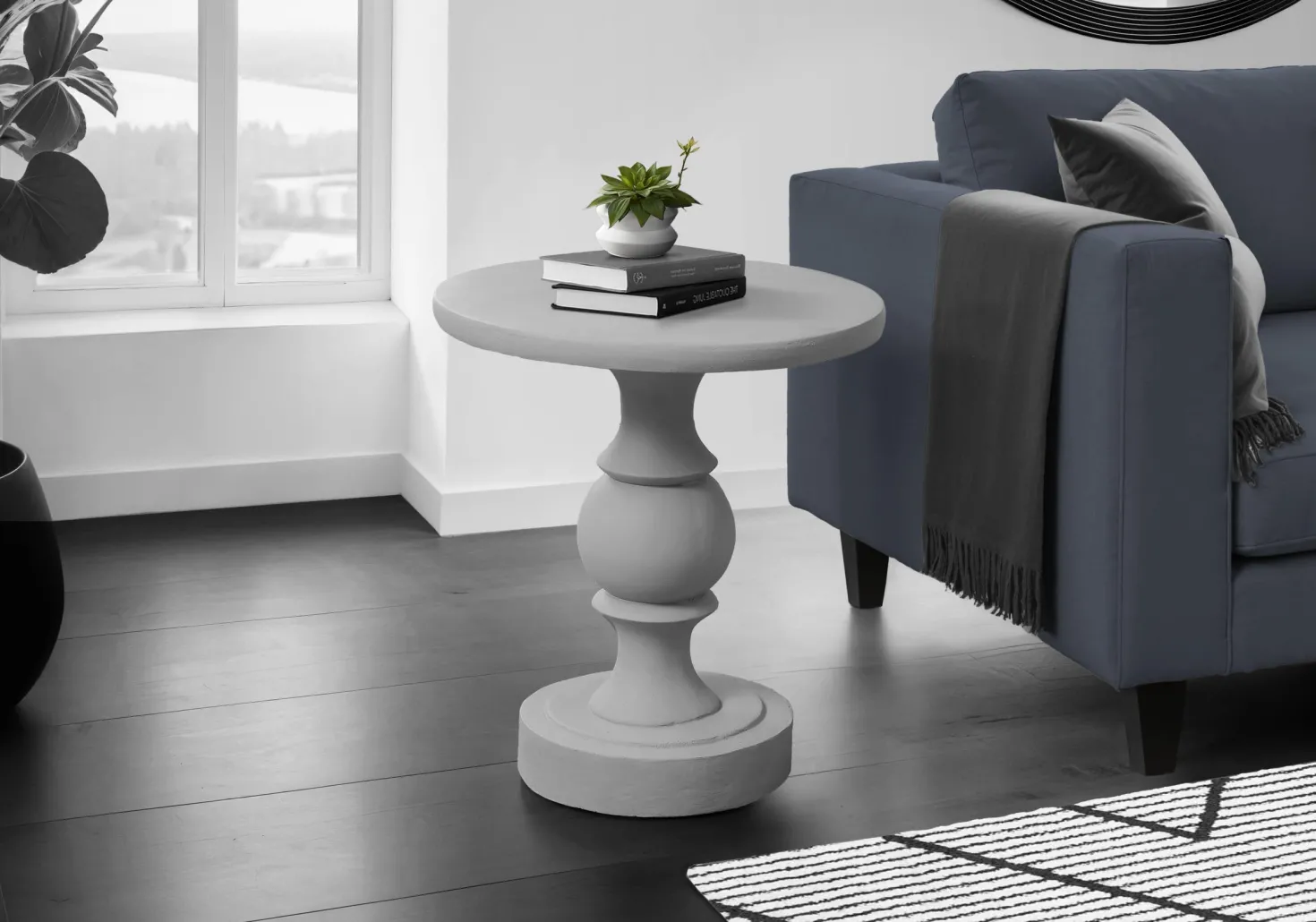 Table d'appoint intérieur ou extérieur 25"h - Monarch