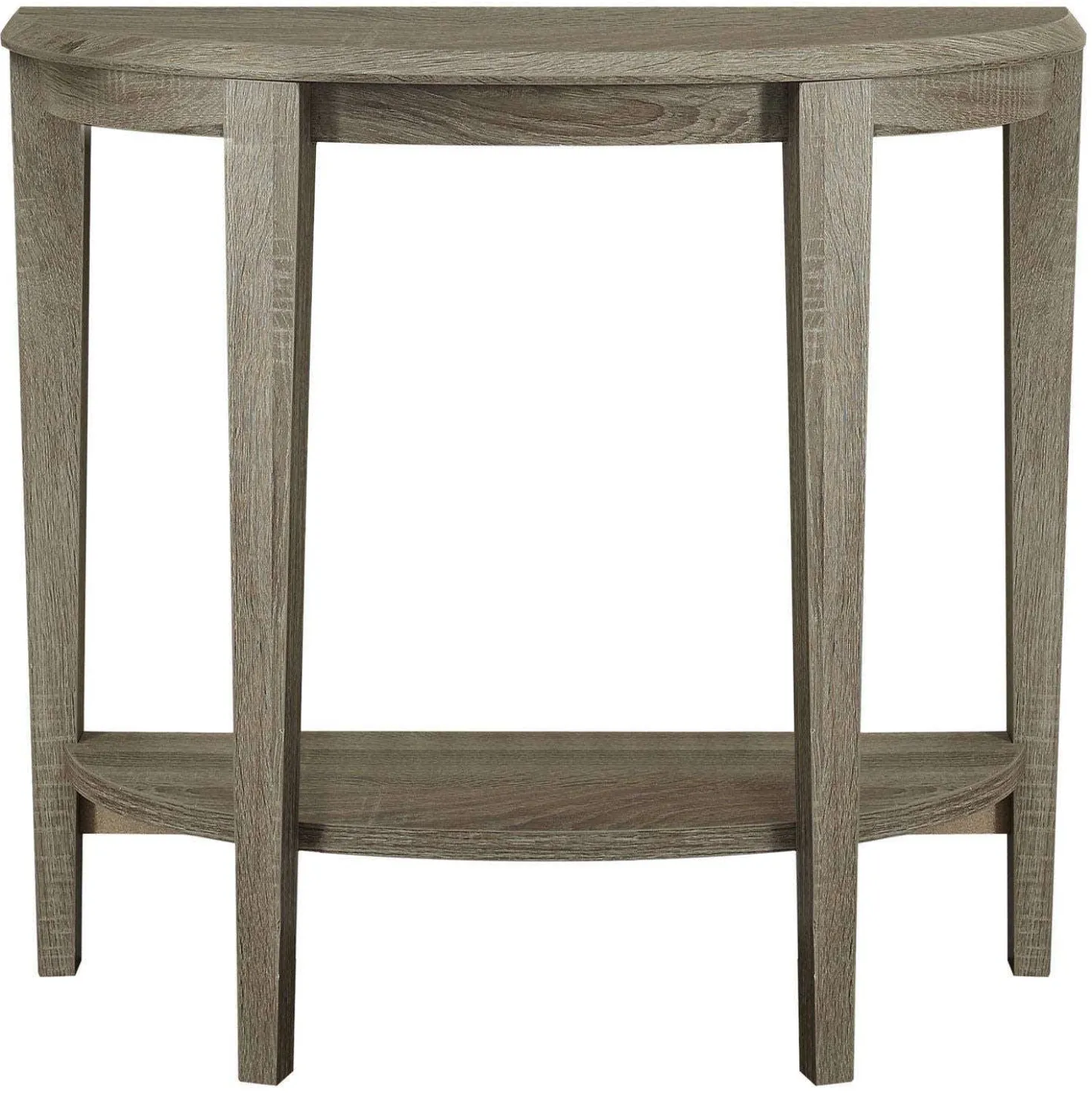 Table d'appoint - 36"L, console vieux bois taupe foncé - Monarch