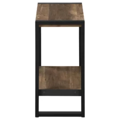 Table d'appoint - 2 niveaux, 1 tablette, rectangulaire - 24