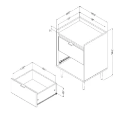 Table d'appoint - South Shore